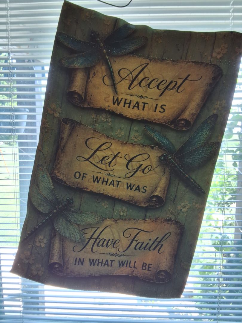 Garden Flag Acept what is....