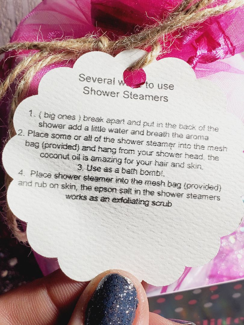 Glitter N Glam Shower Steamers