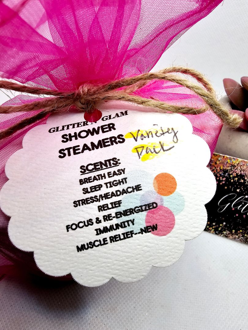Glitter N Glam Shower Steamers