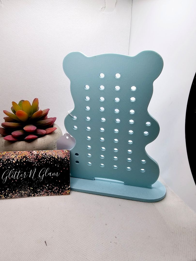 Mint green Glitter N Glam Earring Stand