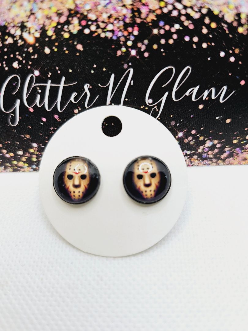 Glitter N Glam 1917 Jason Stud Earrings
