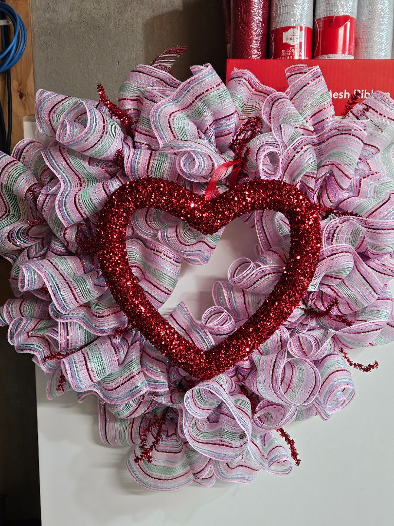 Heart wreath