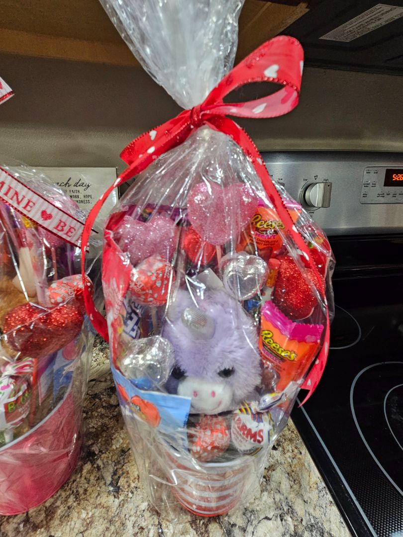 Valentines bouquet unicorn