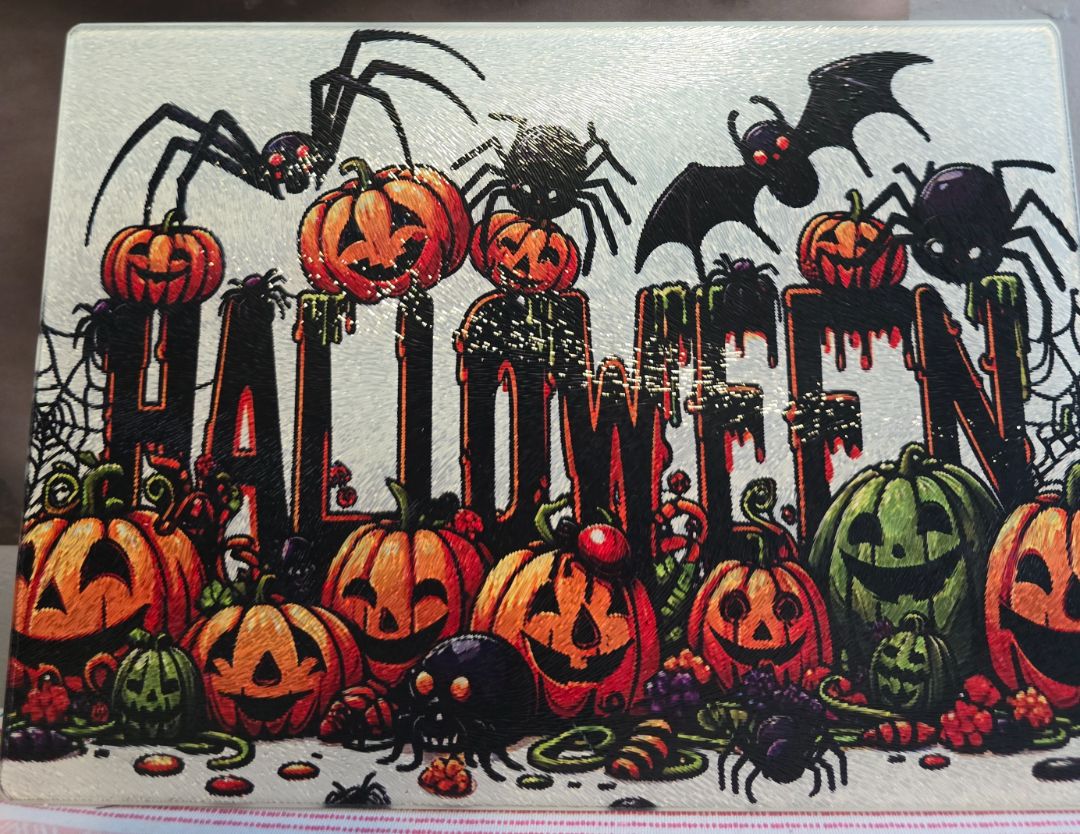 Halloween Cutting board Halloween ๐, 11 x 8