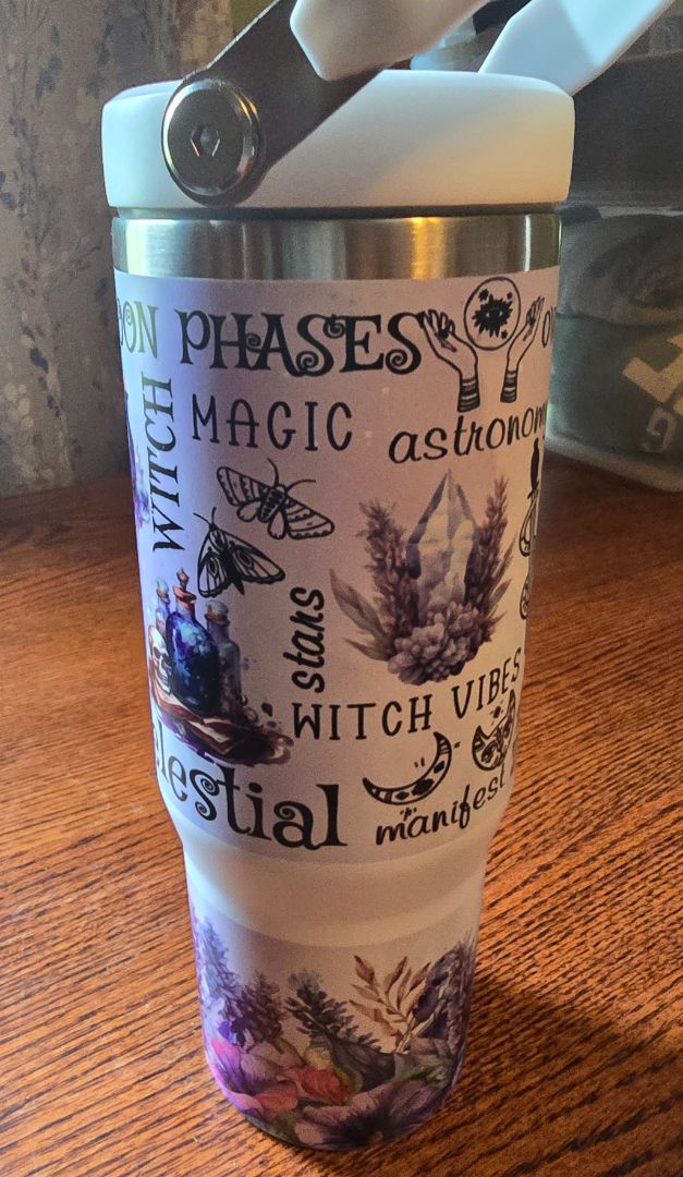 Tumbler Witch Vibes, 30 oz