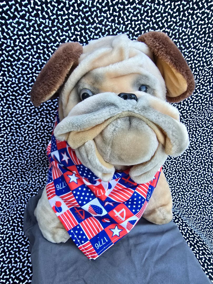 Red/White/Blue Flag Bandana, One Size