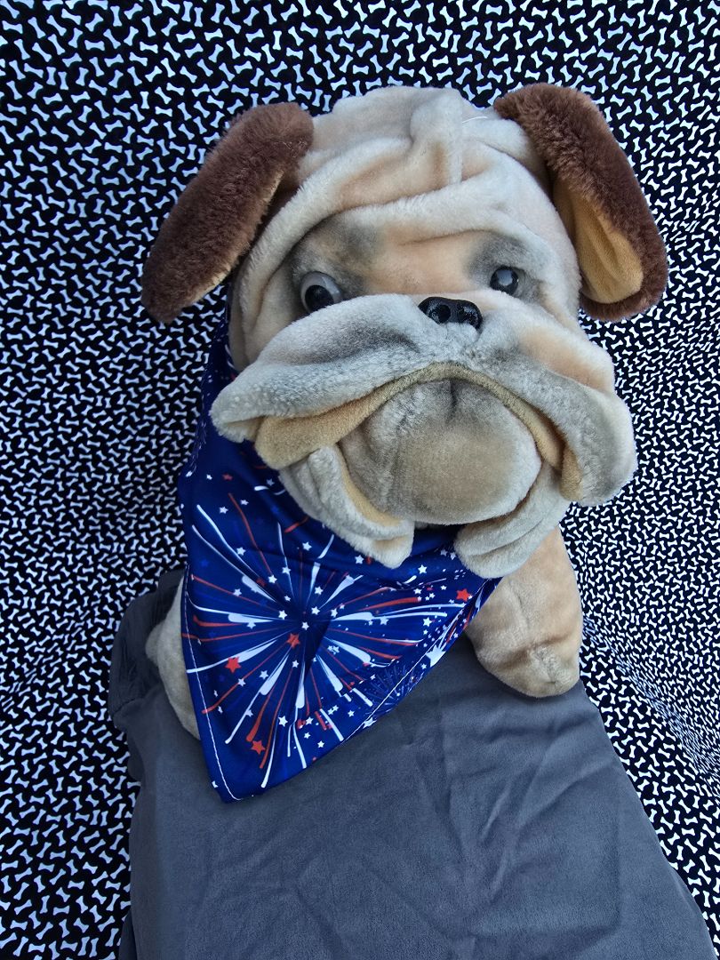 Red/White/Blue Flag Bandana, One Size