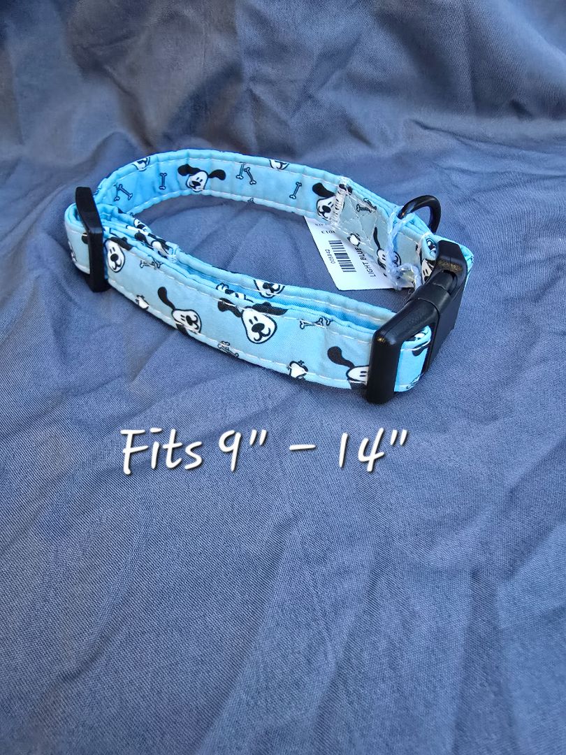 Light Blue Dog Collar, Small