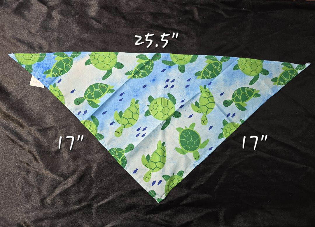 Turtle Bandana, One Size