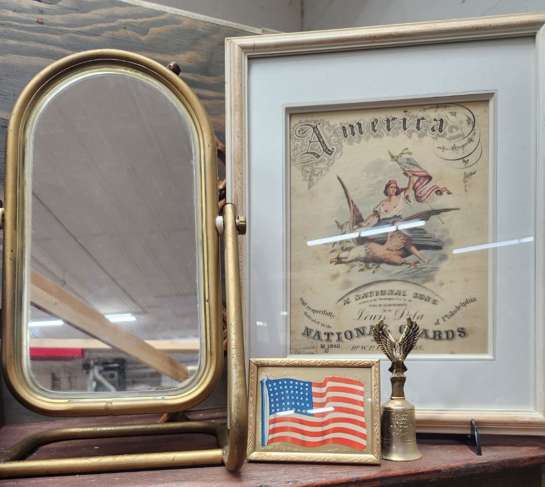 Framed America Print