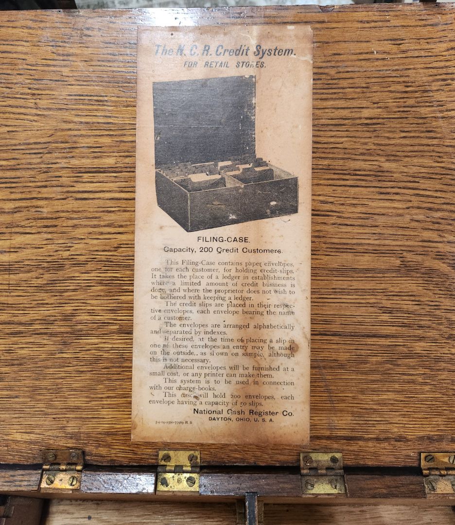 Vintage Wood Credit File