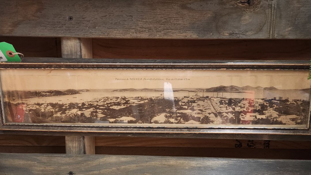 French Panoramic Picture - Framed 1900's