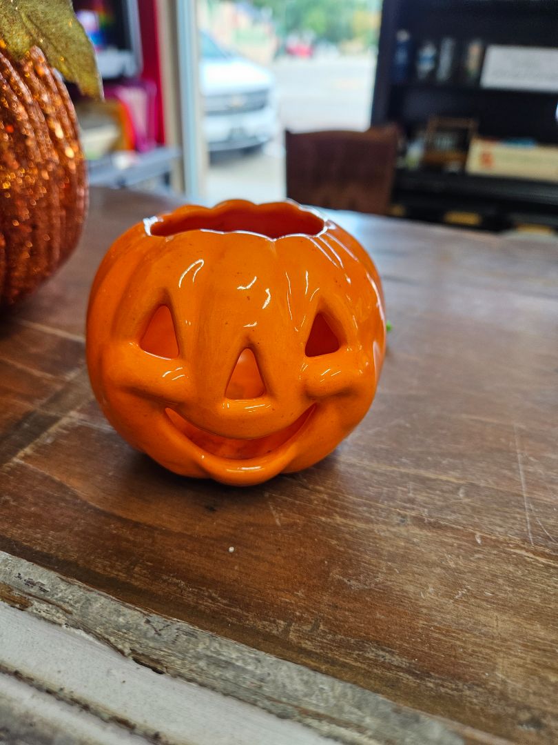 Handmade Ceramic pumpkin, Jen's Wreaths