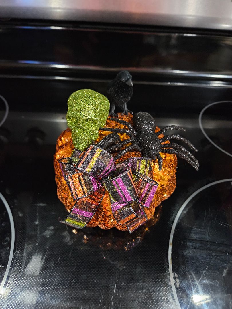 Halloween pumpkin orange, Jen's Wreaths
