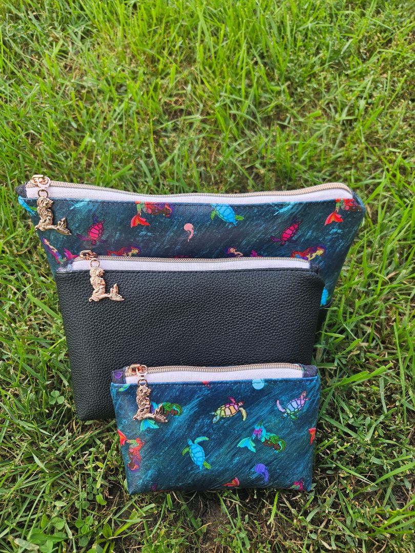 Colorful mermaids Lilac Lakes Bags, Small
