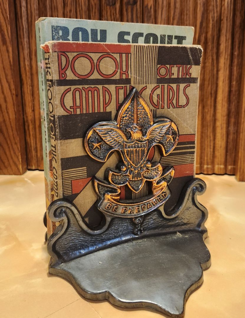 Bronze BSA Bookends