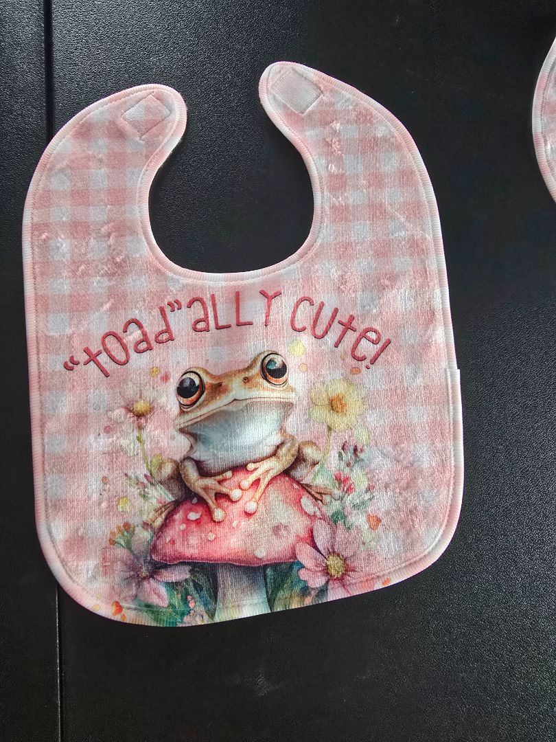 baby Toad ally cute bib