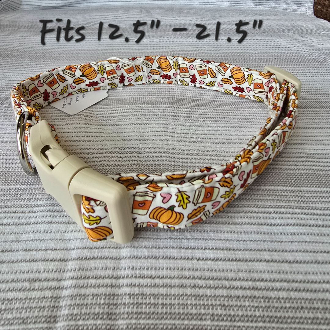White Latte Collar, Large