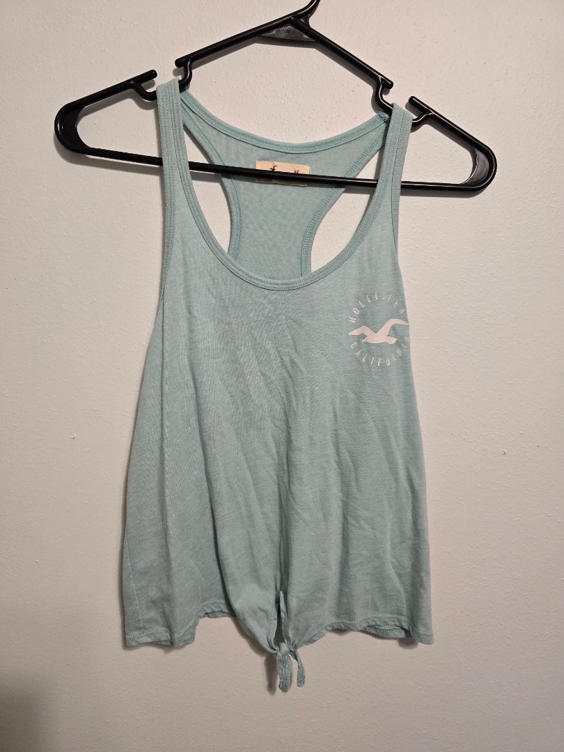 Light Blue Hollister Tank Top, XSmall