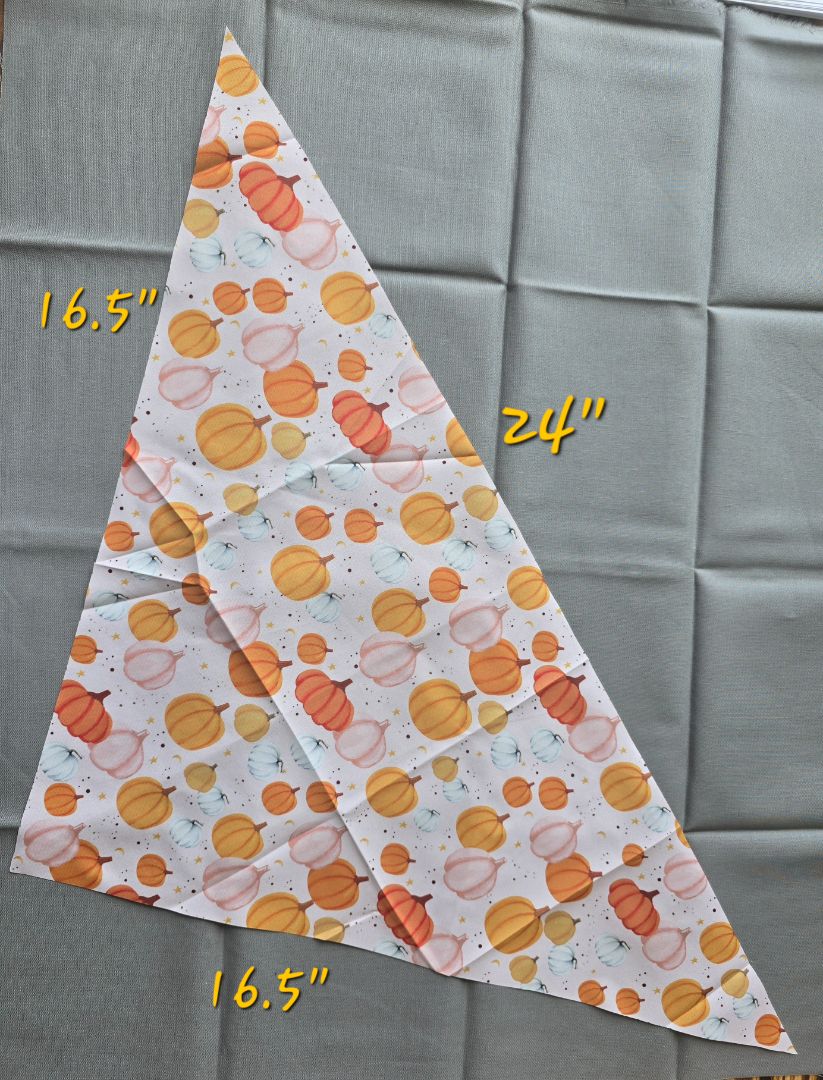 Pumpkins Bandana, One Size