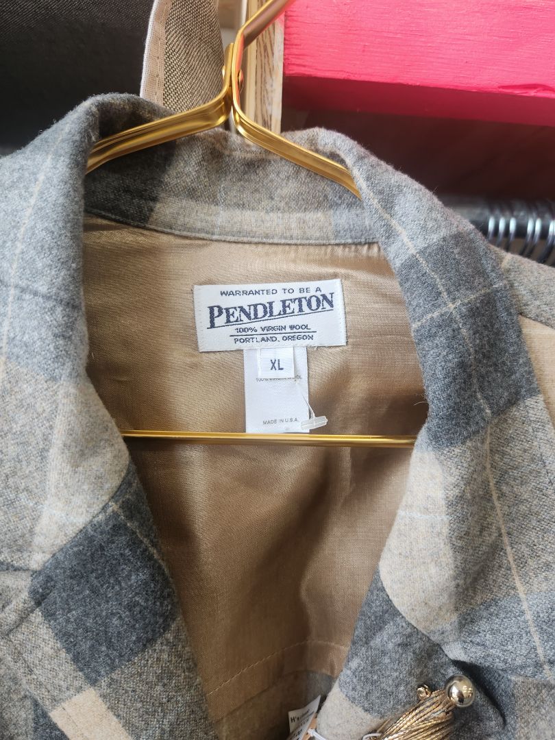 Pendleton Vintage Shirt Jacket, XL