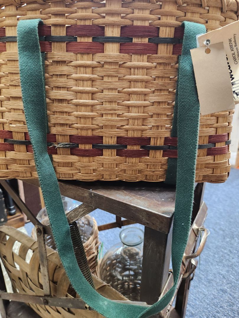Handwoven Weary Weaver Basket
