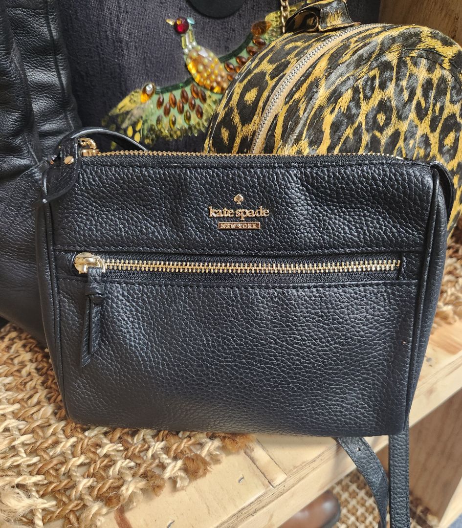 Kate Spade Black Leather Purse