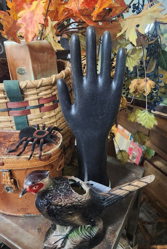 Vintage Black Glove Form