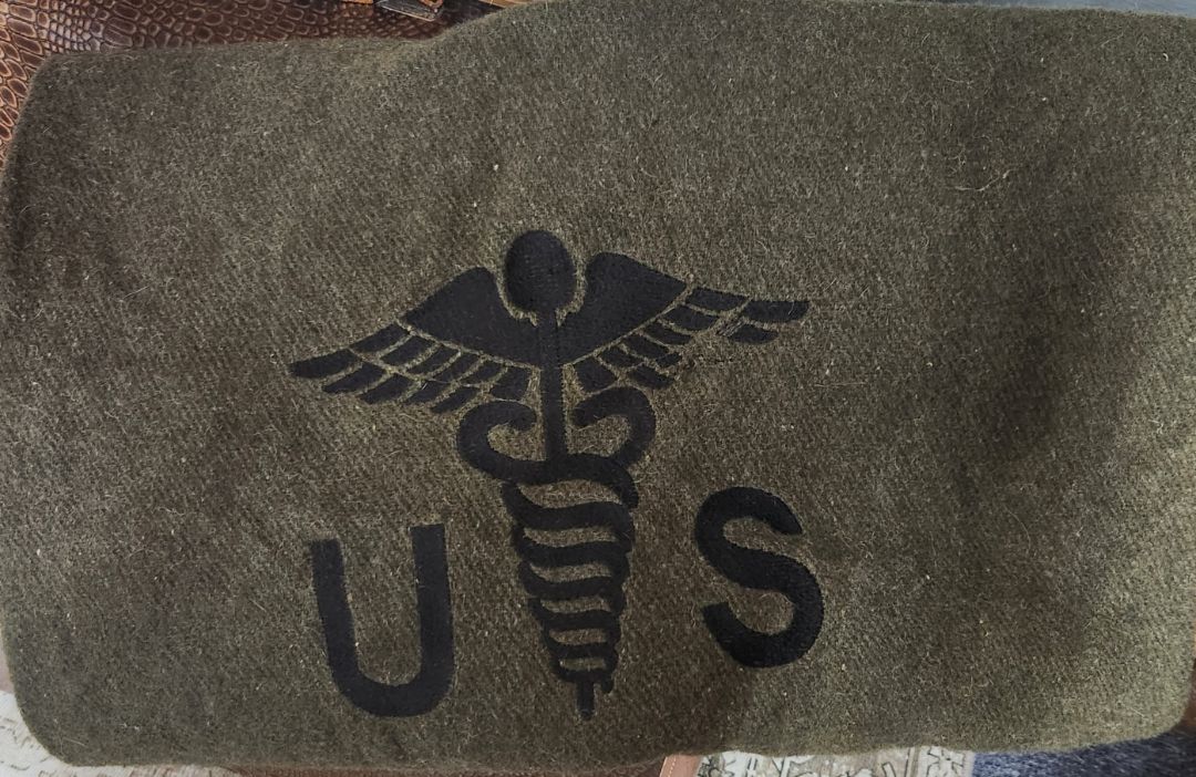 Vintage Medical Army Blanket