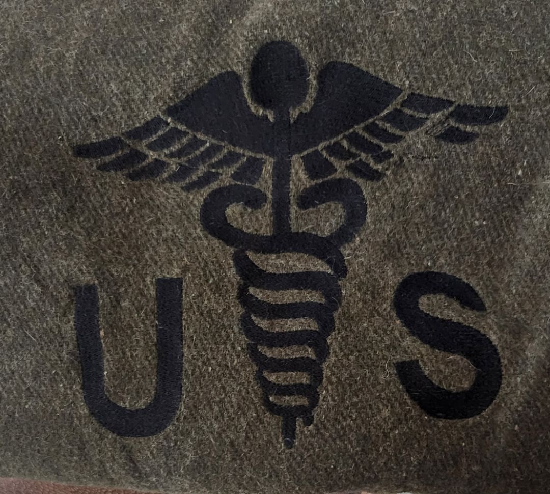 Vintage Medical Army Blanket