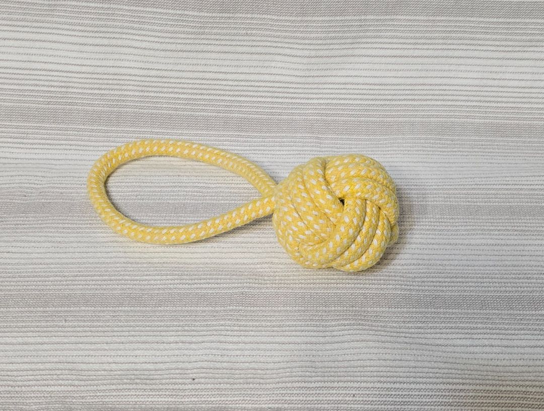 Yellow Rope Toy