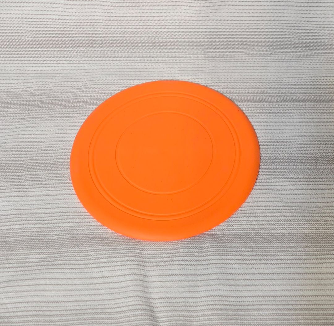 Orange Frisbee, 7"