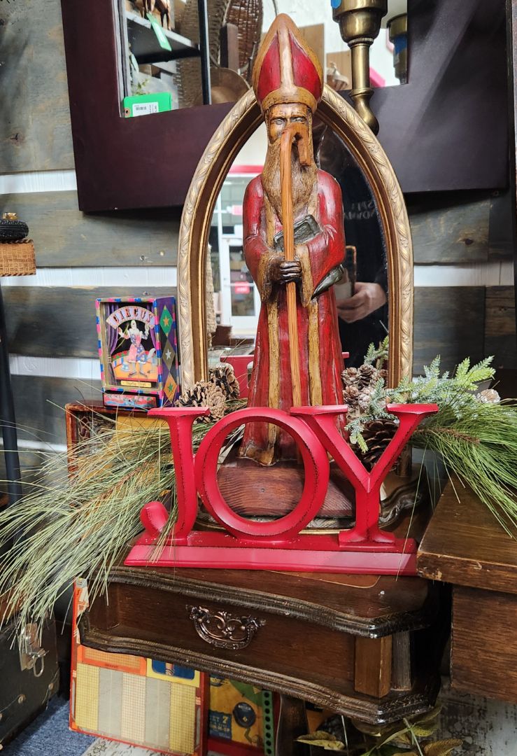 Vintage Handmade Santa