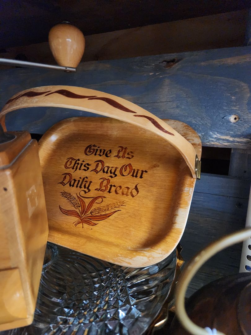 Give Us This Day Our Faily Bread Tray