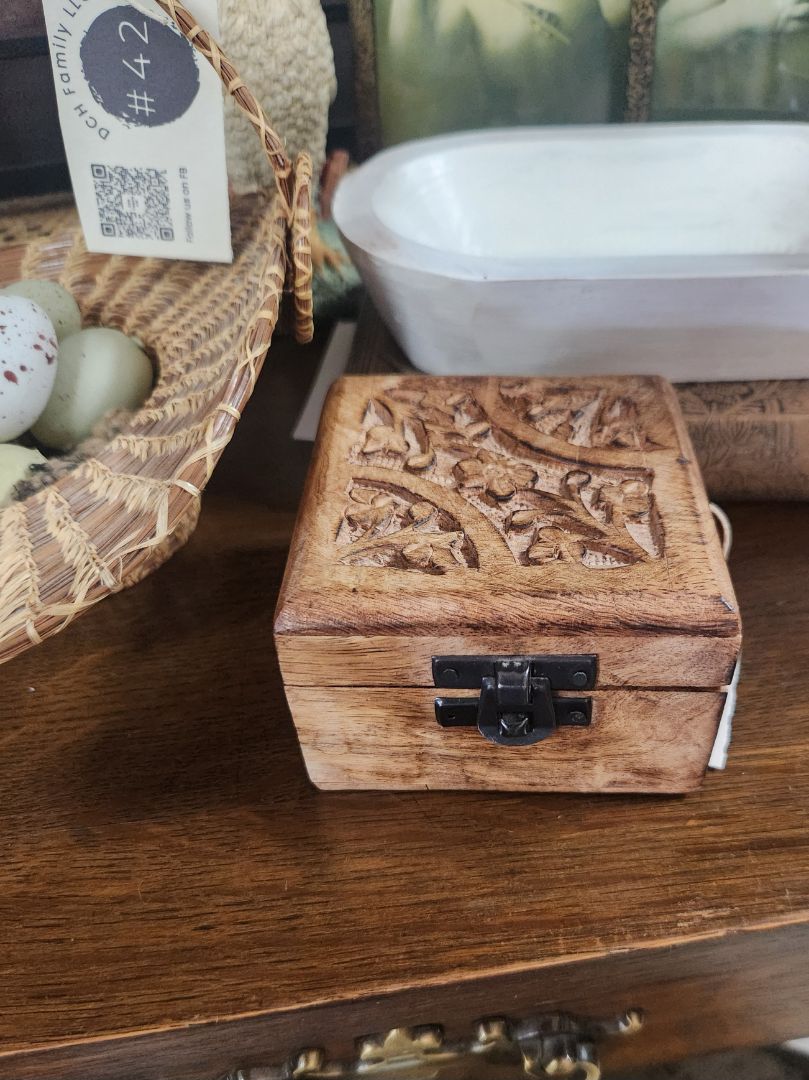 Wooden Carved Box