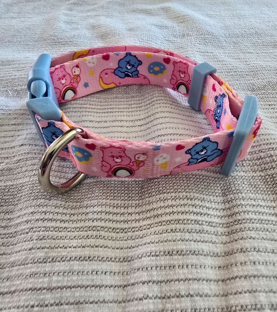 Pink Carebears Collar, Medium