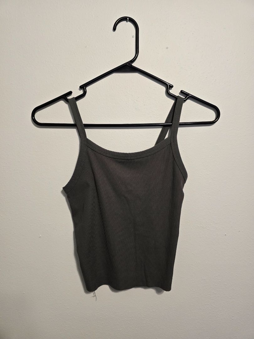 Green No Boundaries Crop Tank, XSmall