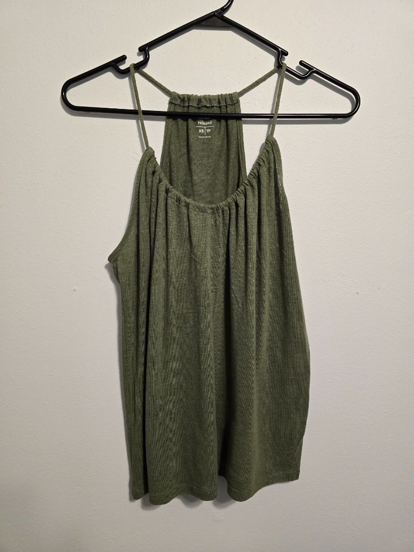 Green Old Navy Tank Top, XSmall