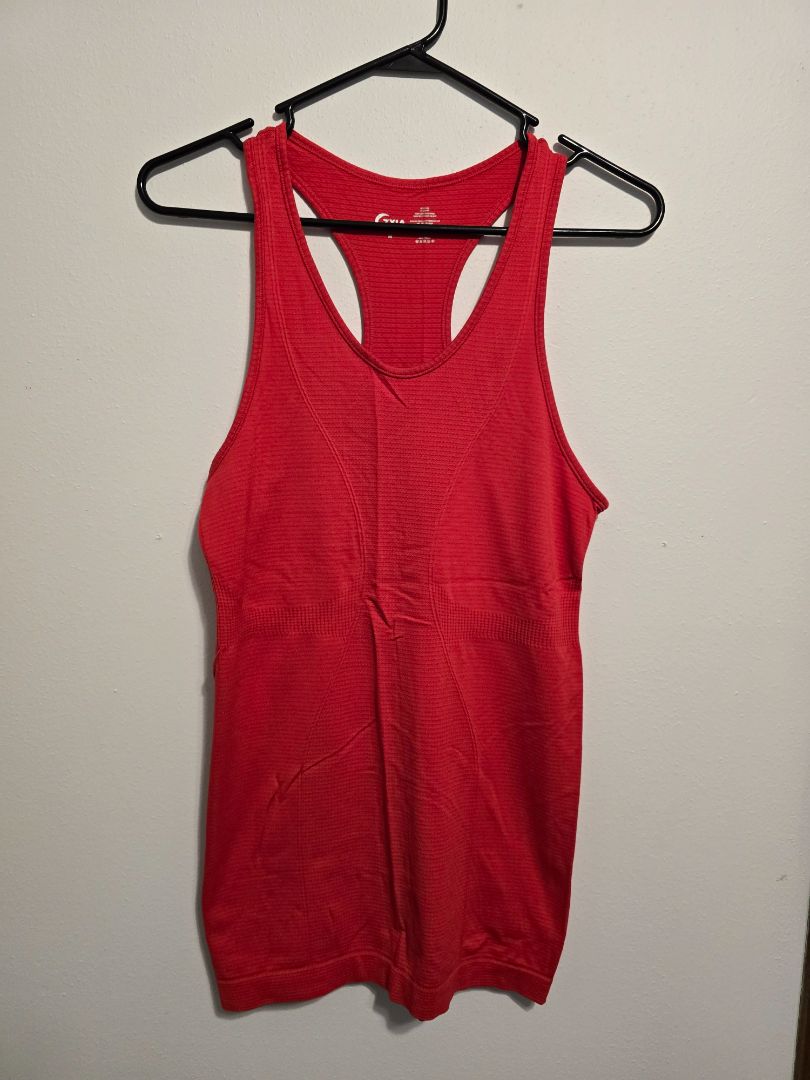 Red Zyia Tank Top, Medium