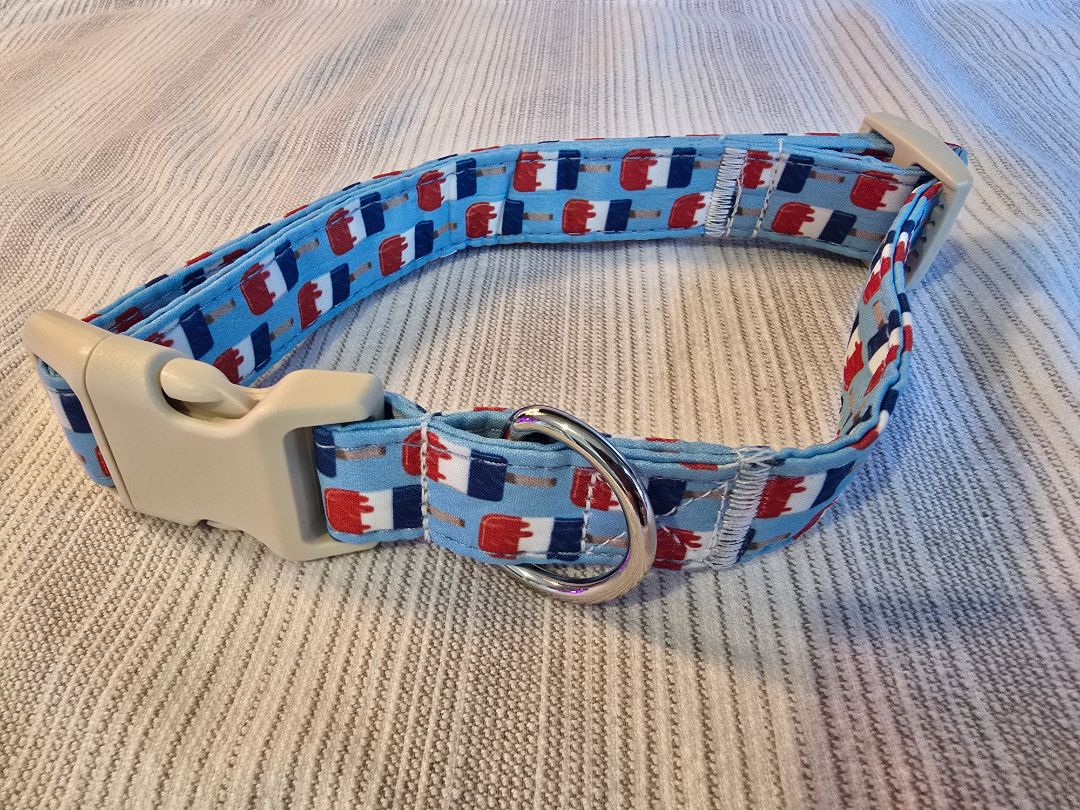 Blue Popsickle Collar, Small