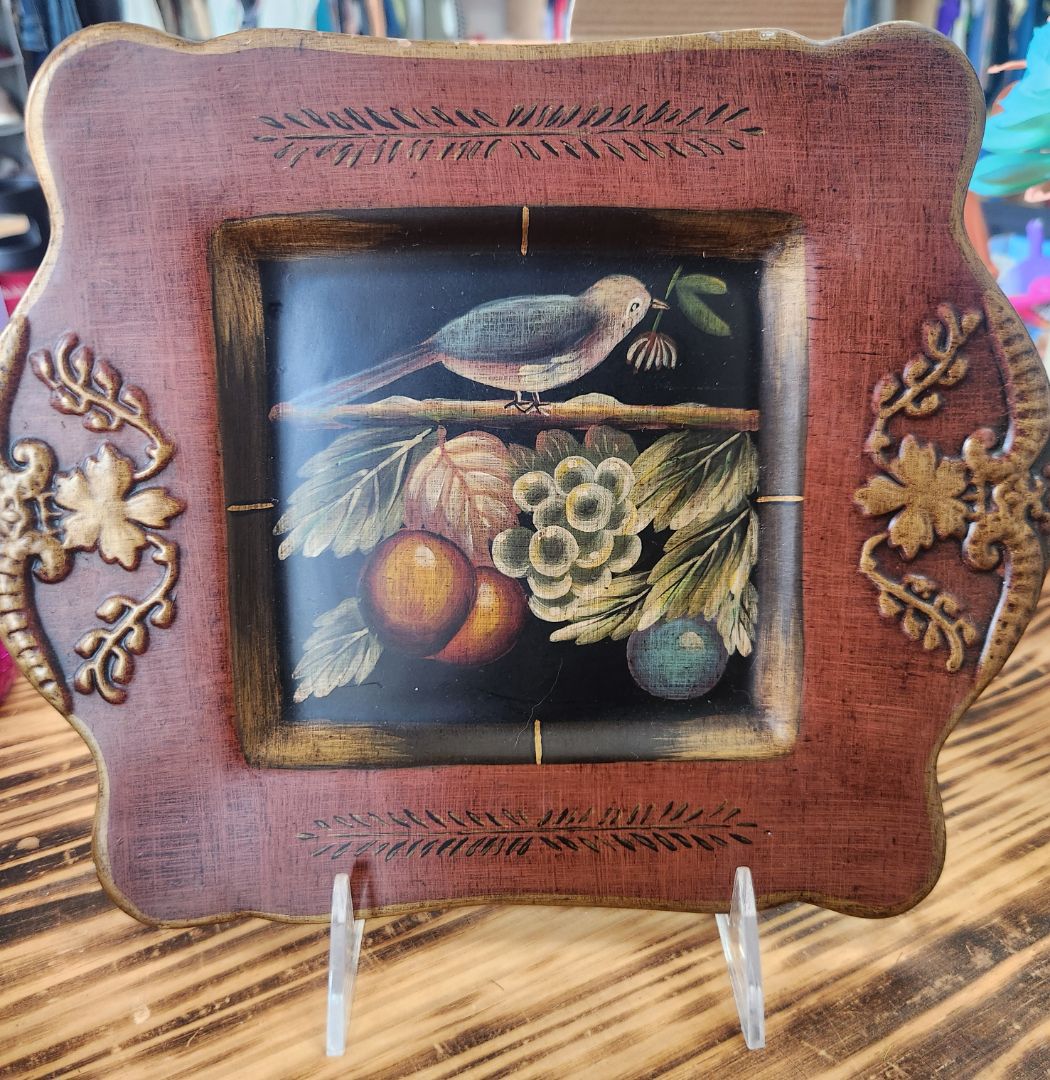 Raymond Waites Hand Painted Plate Decor
