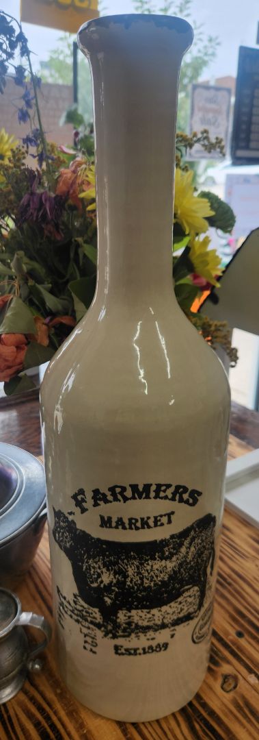 Vintage Looking Large Farmers Market Vase