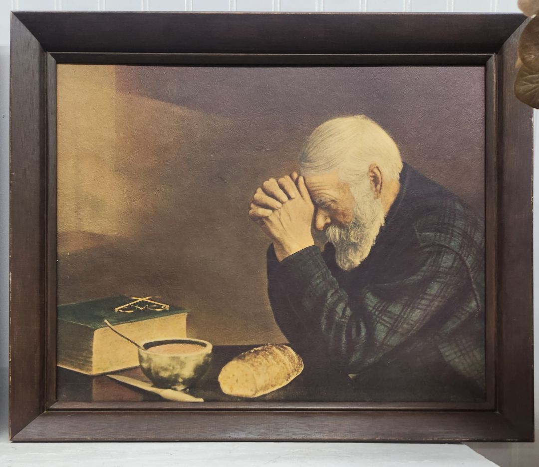 Framed Grace Print Vintage, DCH Family LLC