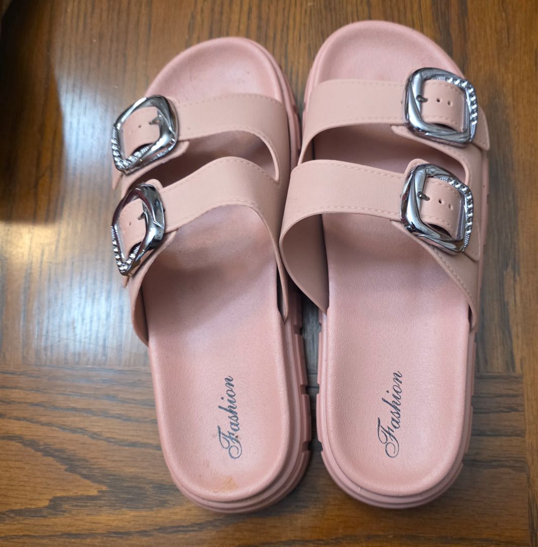 Pink Fashon Sandals, 45 -- 11-12 US