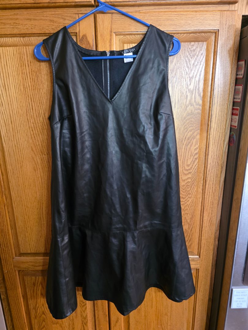 Black Leather Venus Dresses, 12