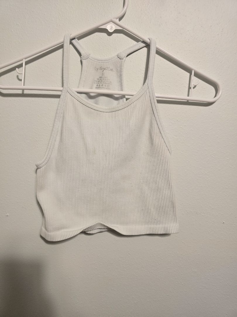 By Together Knock Out Halter Top, Large,White, Megan P's Closet