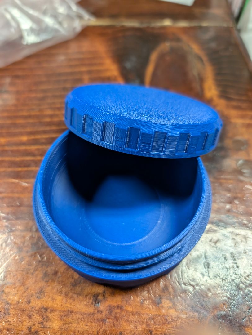 Blue Bait Puck