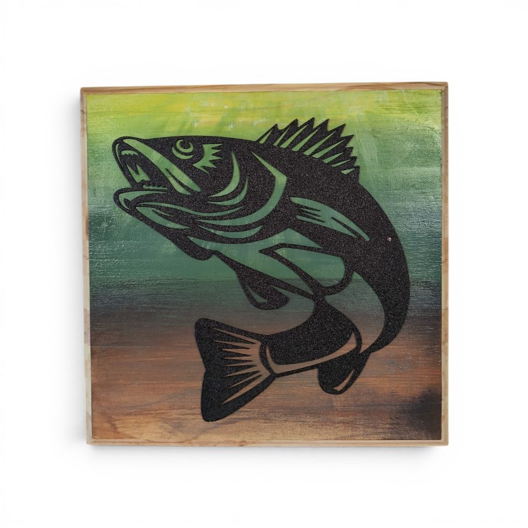 Wall art walleye