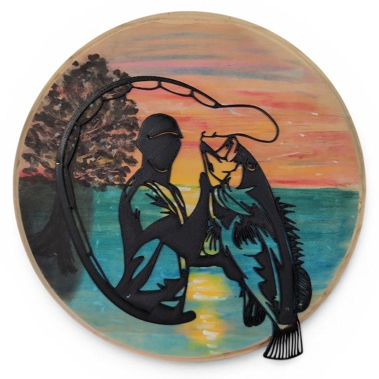 Man w fish