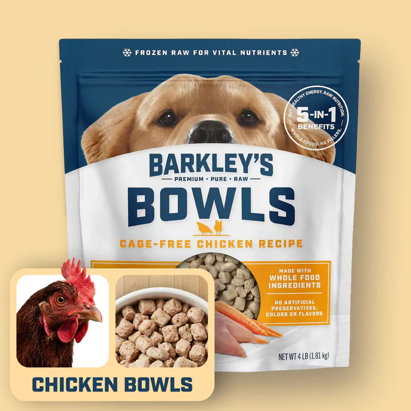 Frozen Barkley’s Bowl - Chicken Recipe